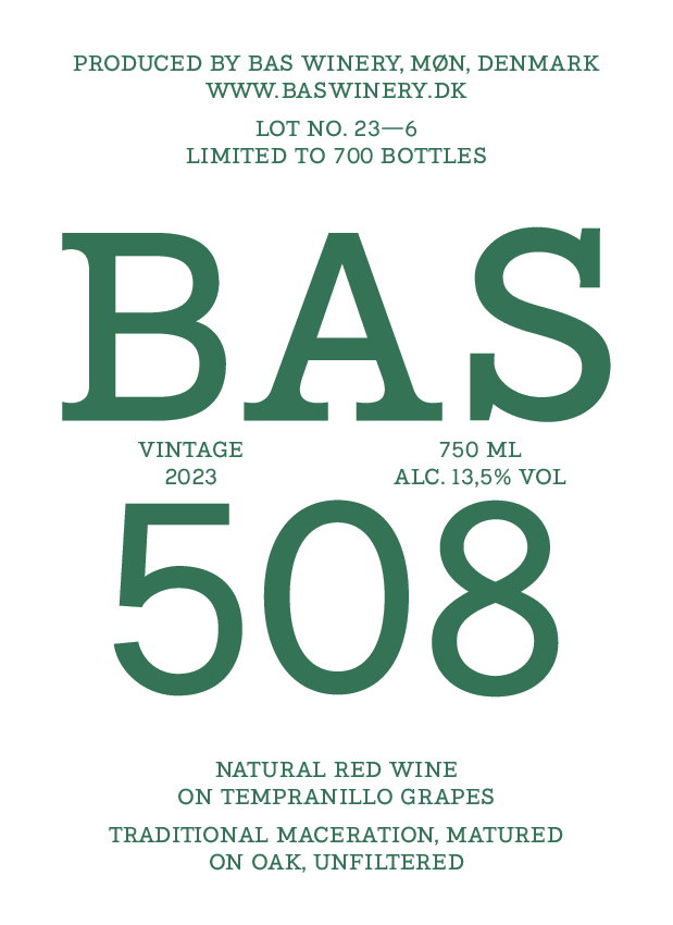BAS 508 2023 wine