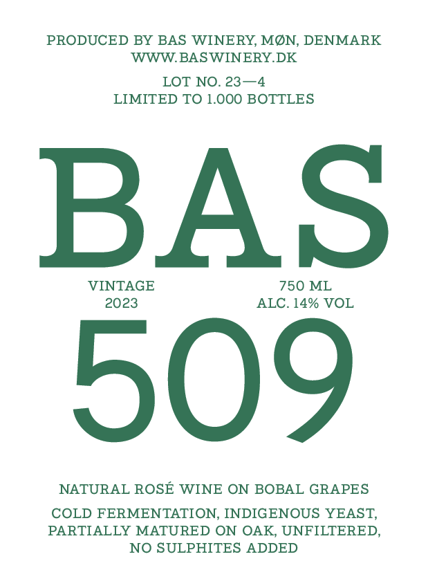 BAS 509 wine