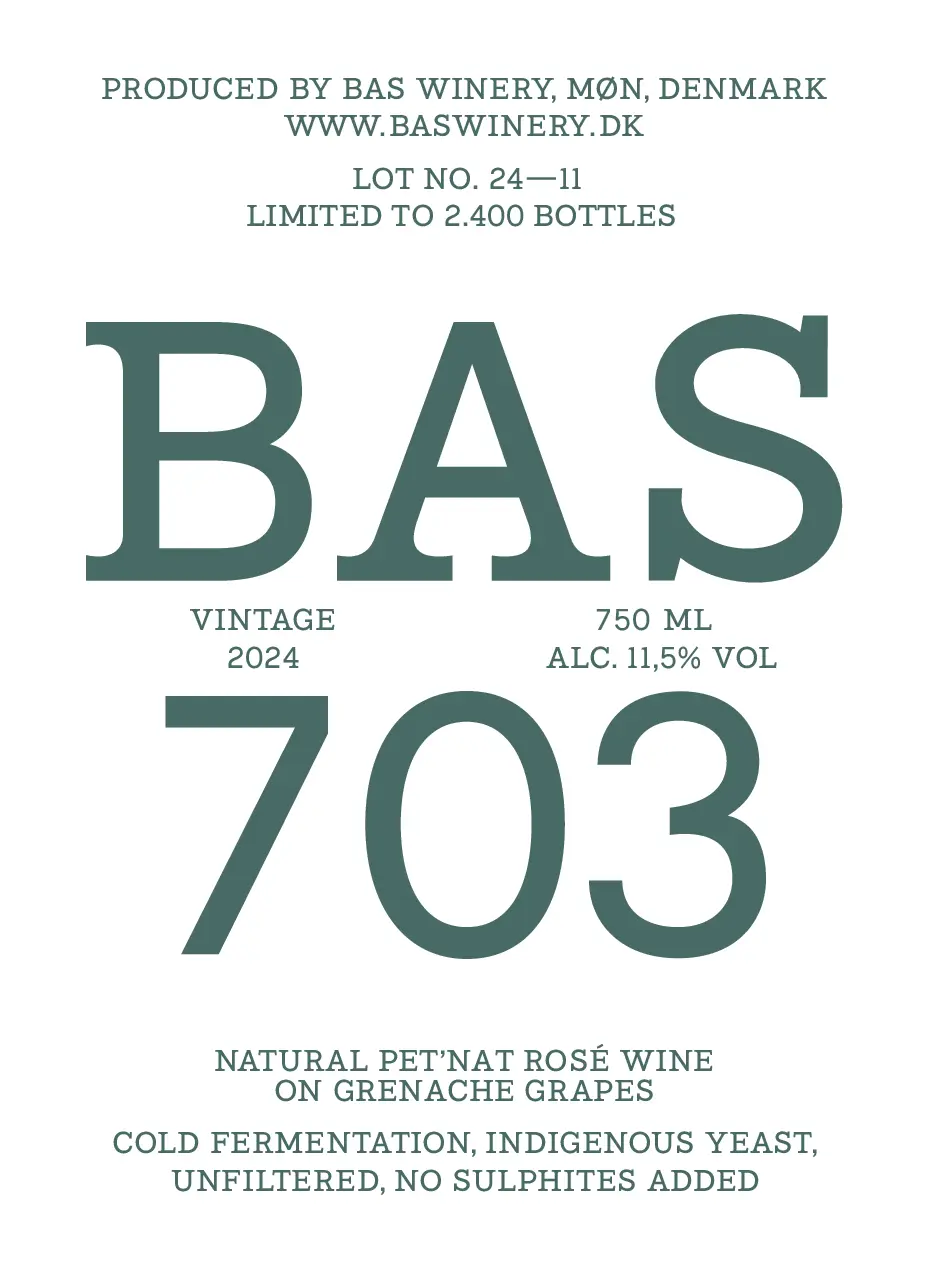 BAS 703 wine